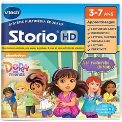 VTECH - Jeu Éducatif Storio - Dora Et Ses Amis