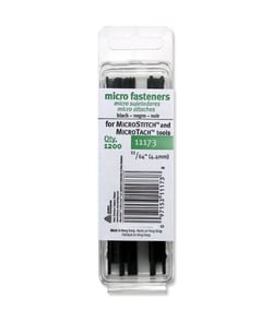 Recharges de 1200 agrafes pour MicroStitch - Avery Dennison Noir