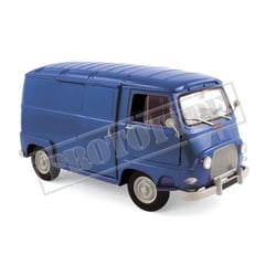 Véhicule miniature - NOREV - Renault Estafette Saviem 1967 1/18 - Bleu - Assemblé - Livré monté