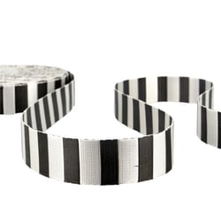 Film 20m Sangle bicolore Noir/blanc 25mm