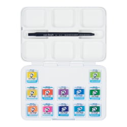 Set de 12 godets - Peinture aquarelle Van Gogh - Couleurs vives - Qualité étudiant et artiste.