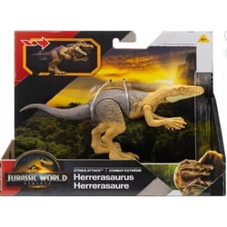 Figurine à jouer - Mattel - Jurassic World - Herrerasaurus - Dinosaure articulé 18 cm