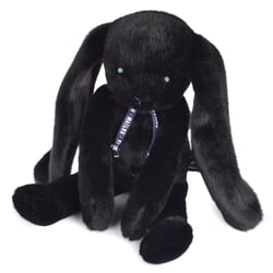Peluche Lapin Méloé noir 37 cm