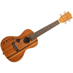 KA-15 Concert Mahogany motif Hawaiian island et tattoo Kala