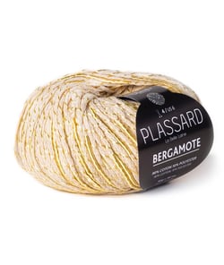 Pelote de Coton BERGAMOTE - Plassard 40 Jaune