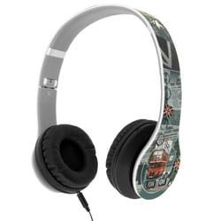 Akashi Casque modèle London - Audio + Micro Noir