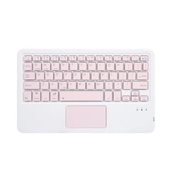Clavier Pour Tablette Sans Fil Bluetooth Avec Pavé Tactile Vert Foncé Rose YONIS