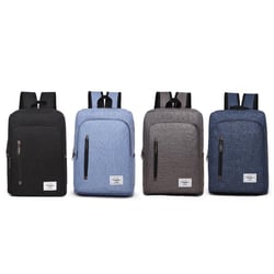 Sac À Dos Ordinateur Multifonction Étanche Pour École Et Travail Gris YONIS