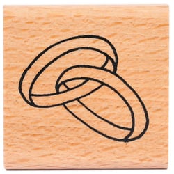 Graine Créative - Tampon en bois Alliances