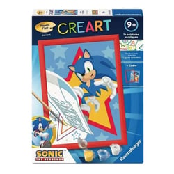 Peinture par numéros - Ravensburger - Multicolore - CreArt Peinture au numéro Sonic à l'aventure