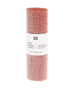Fil à Nouer 13 cm – Rico Hooki Hooki - Rico Design Rouge Saumon