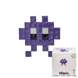 Kit mosaïque DIY pixel art - Little monster - Violet