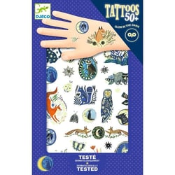 Tatouages phospho Reflets de nuit - Djeco