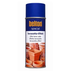Spray de peinture - Effet terre cuite - Bleu velours - Décoratif - Intérieur/extérieur - Belton