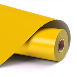 LOKLiK Vinyle Textile Basique – Jaune – 30.5 x 180 cm
