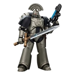Warhammer The Horus Heresy - Figurine 1/18 lron Warriors MKVI Tactical Sergeant avec Power Sword and Plasma Pistol 12 cm