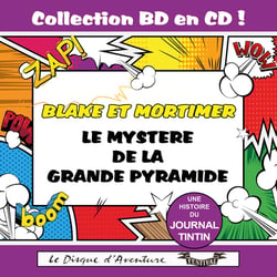 Collection BD en CD : Le Mystère De La Grande Pyramide Blake et Mortimer - CD
