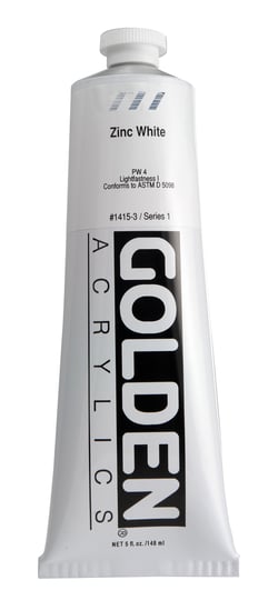 Peinture Acrylic HB Golden I 150ml Blanc Zinc