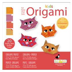 Kids Origami - Chat - Fridolin