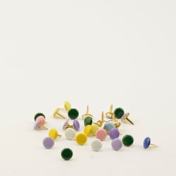 Attaches parisiennes Vaessen Creative - Métal - Multicolore - 8 mm - 110 g