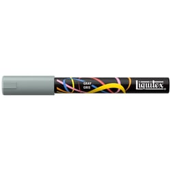 Marqueur - Peinture acrylique - Gris - Pointe ronde 2mm - Toutes surfaces - Liquitex