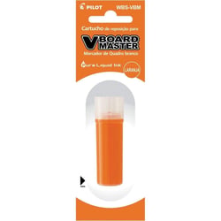 Lot de 12 recharges pour marqueur V BOARD MASTER - PILOT - Orange