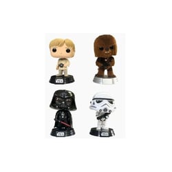 Star Wars - Pack 4 figurines POP! New Classics (FL) 9 cm