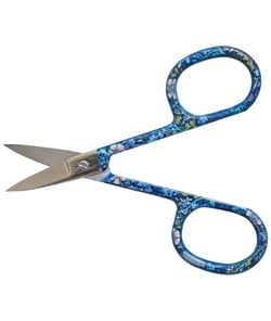 Ciseaux de broderie 9 cm - Collection fleurs bleues - Hobby Gift
