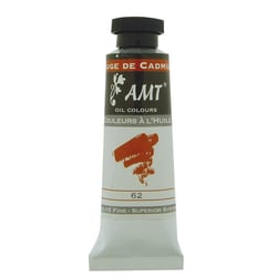 Peinture à l'huile fine en tube rouge de cadmium 45ml - Amt