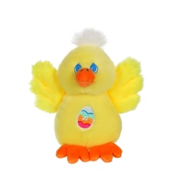 Peluche - Les Amis de Pâques Sonores - Poussin Jaune en peluche - 13 cm