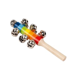 Bâton coloré avec 13 clochettes - Goki