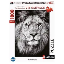 1000p portrait royal noir et blanc - Ravensburger