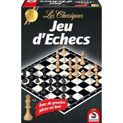Les Classiques - Jeu d'échecs - Affrontez-vous dans des parties passionnantes d'échecs avec ce coffret classique !