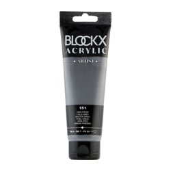 Peinture acrylique - Gris froid - 151 - BLOCKX Artist - Qualité beaux-arts - Tube 120ml