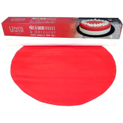 Pâte à Sucre Rouge Prête à dérouler - 430g
