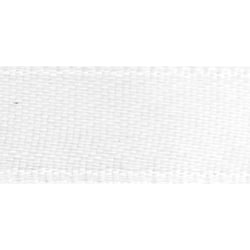 Ruban de satin, 10 mm, rouleau 10 m, blanc