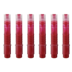 Lot de 6 recharges pour marqueur V BOARD MASTER S - PILOT - Rouge