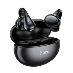 Hoko Écouteurs Clip Oreille sans Fil Bluetooth Design Ouvert Open-ear Maintien Stable Noir