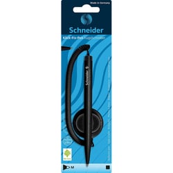 Stylo à bille avec socle - Noir - Schneider - Klick Fix Pen
