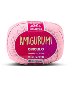 Circulo Amigurumi 125g – Le Fil Parfait pour Vos Créations au Crochet 3077 Rose