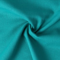 Tissu Viscose Lin Jimmy uni Bleu canard