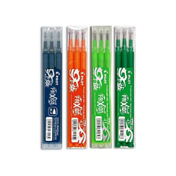 Lot de 4 étuis de 3 recharges FriXion pointe 0,7mm assortiment Pilot