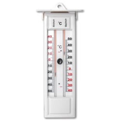 Thermomètre MINI-MAXI blanc