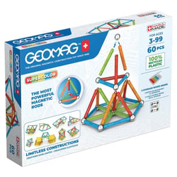 Supercolor Barrettes magnetiques 60 pcs - Geomag