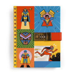 Carnet secret avec code - Djeco - Multicolore - Lovely Paper by Djeco
