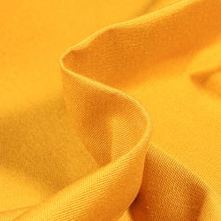Tissu Toile extérieure uni Grande Largeur Dralon Jaune curcuma