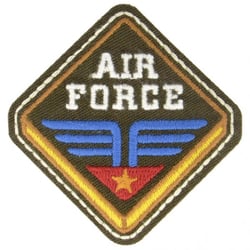 Ecusson thermocollant blason air force 5 cm x 5 cm
