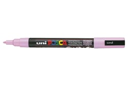 Lot de 6 Marqueurs pointe conique fine POSCA PC3M 0,9 - 1,3mm Rose Clair POSCA