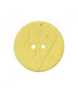 Carte de 2 boutons Coco 23mm Jaune - Union Knopf Jaune