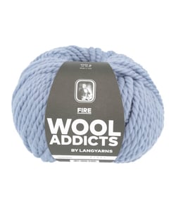 Pelote de laine FIRE - 100GR - Wool Addicts 0021 Bleu